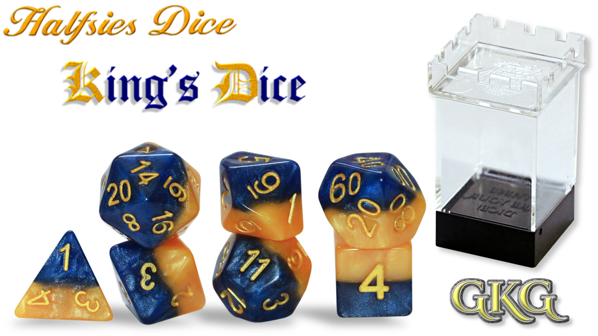 Halfsies Dice - Kings Dice